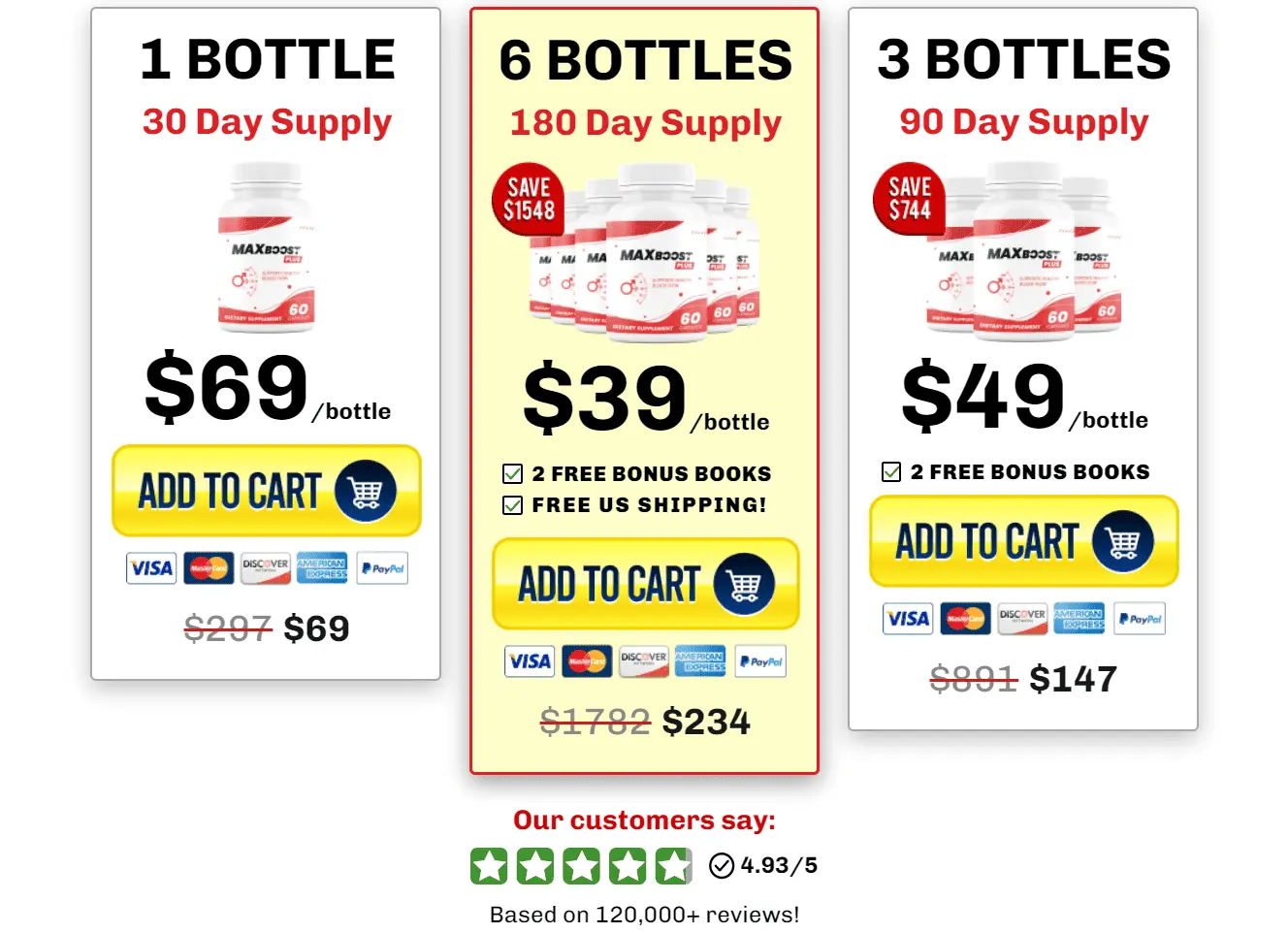 max boost price